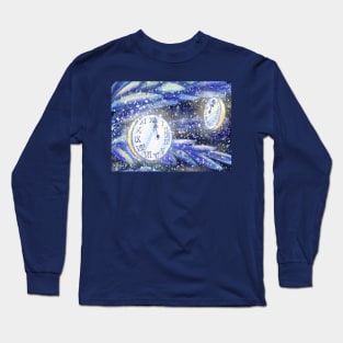 New Year's clocks Long Sleeve T-Shirt